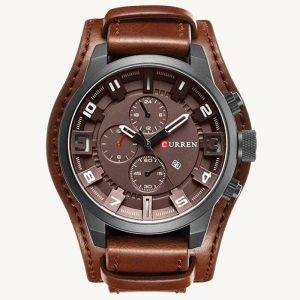 RELOJ CURREN - MARRON