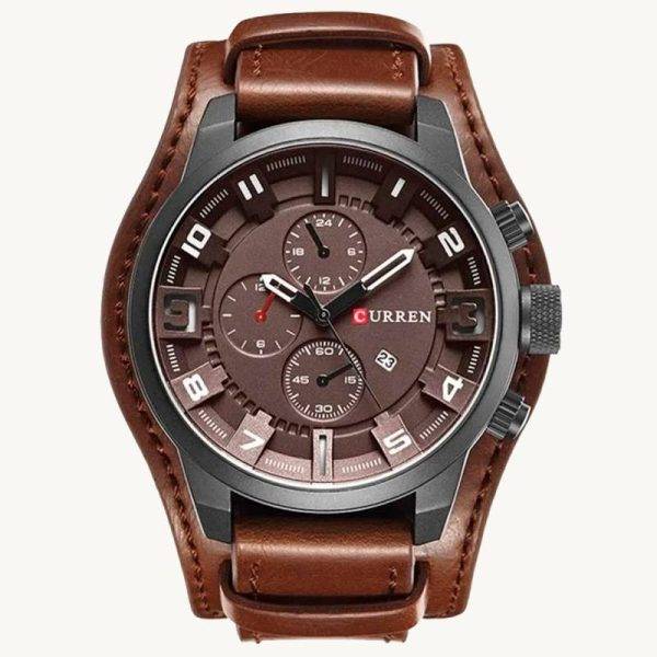 RELOJ CURREN - MARRON