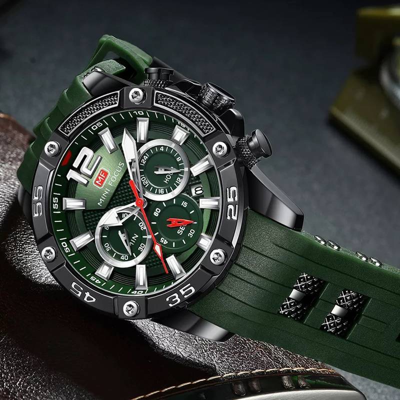 RELOJ MINIFOCUS - VERDE