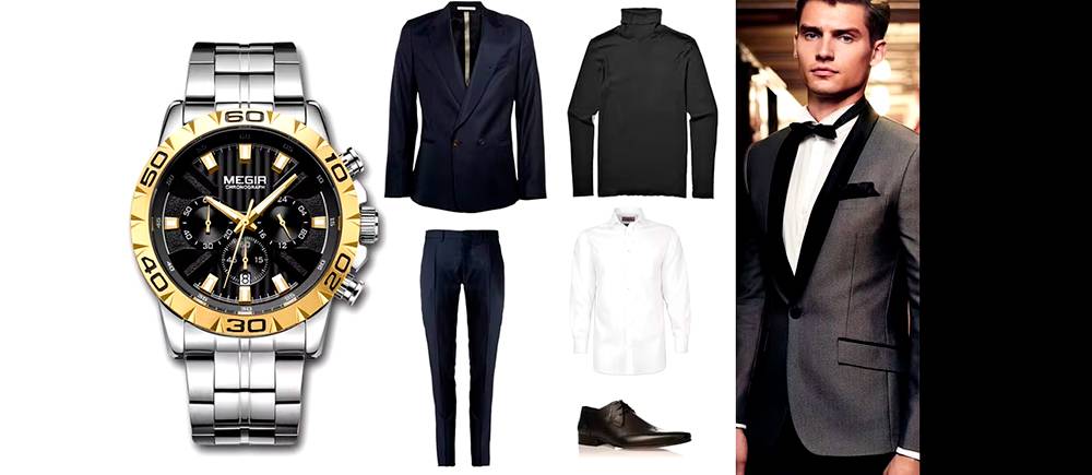 Reglas para combinar los relojes con estilo / reloj casual