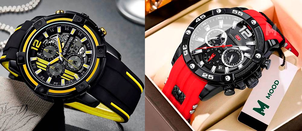 Reglas para combinar los relojes con estilo / reloj deportivo