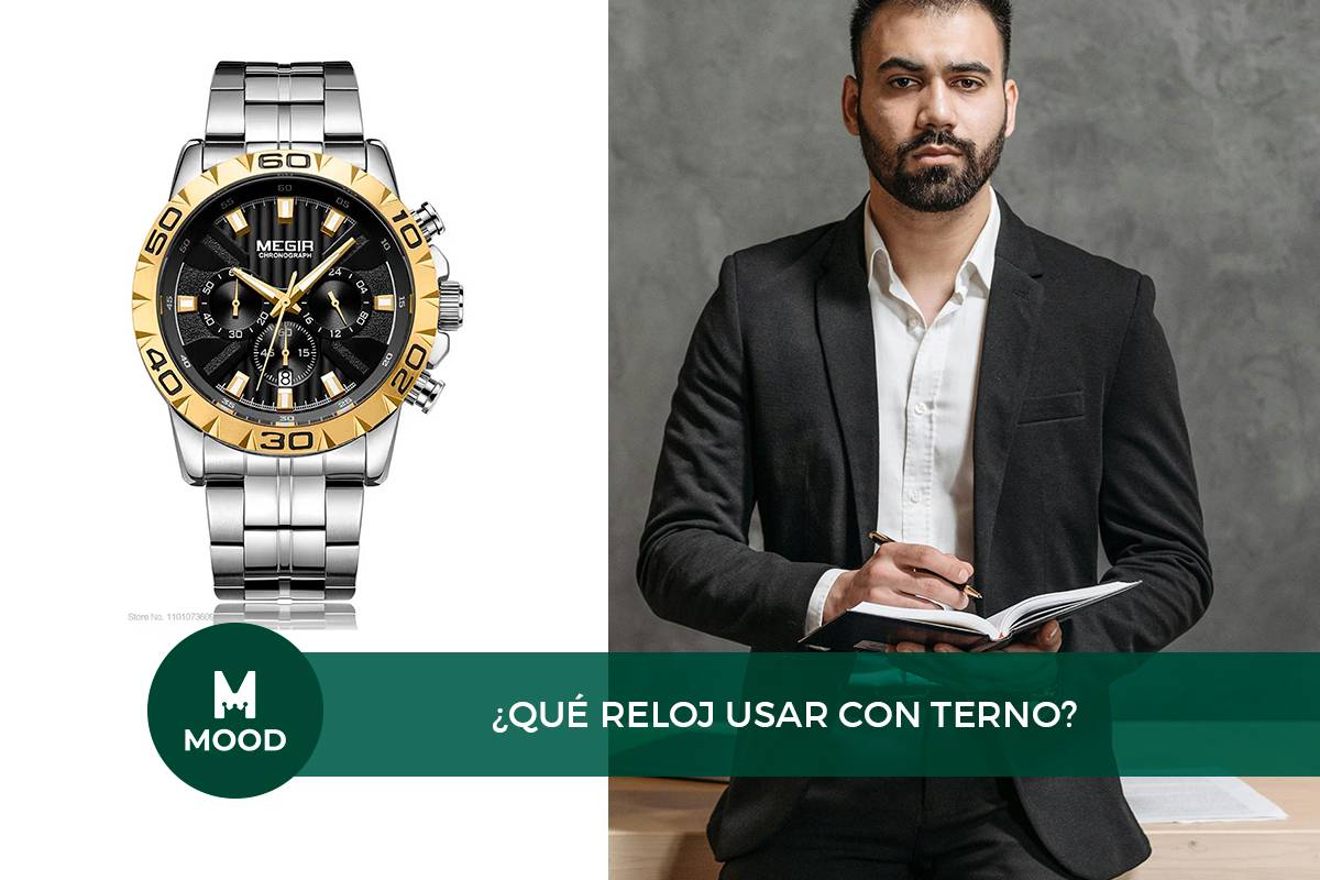 QUE RELOJ USAR CON TERNO