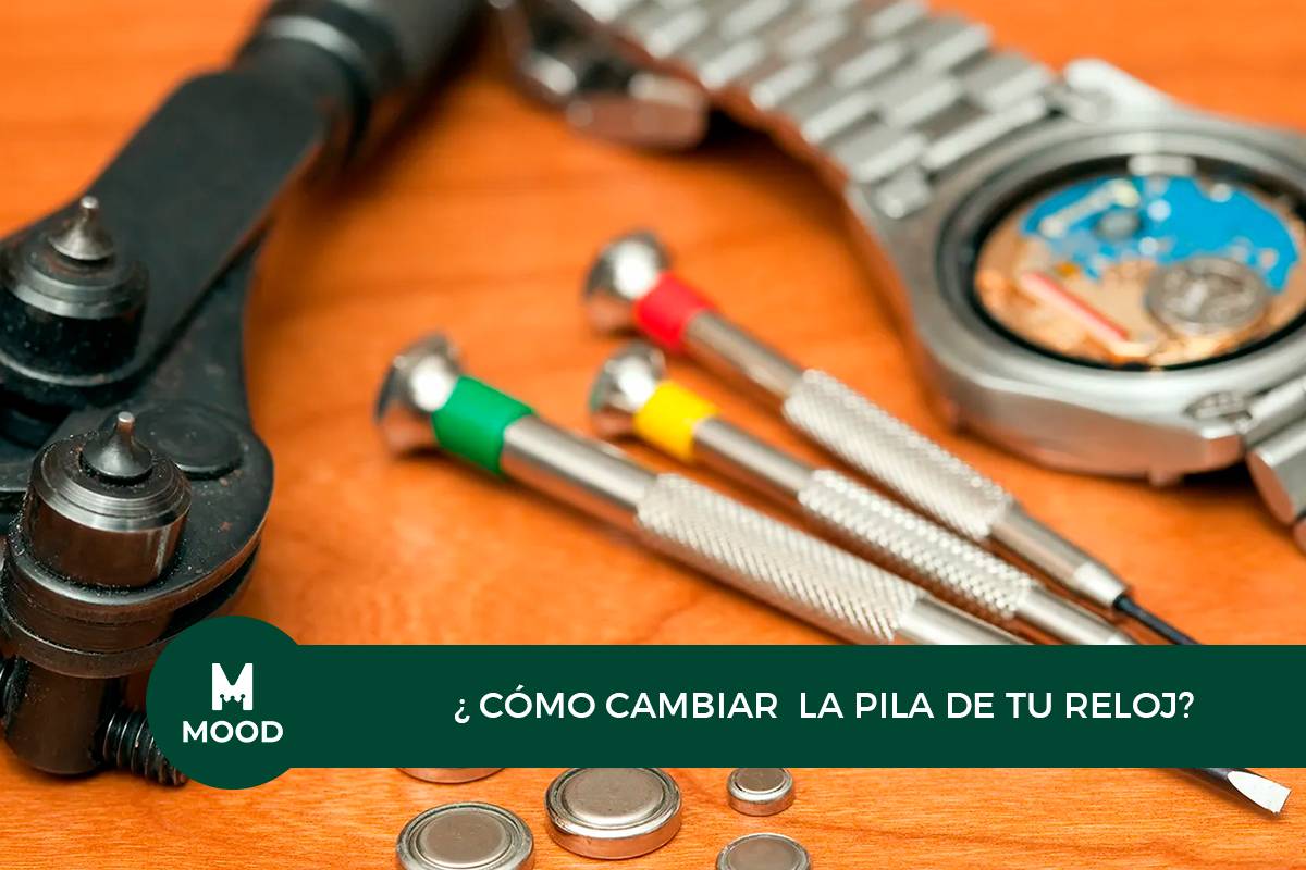como cambiar la pila de un reloj