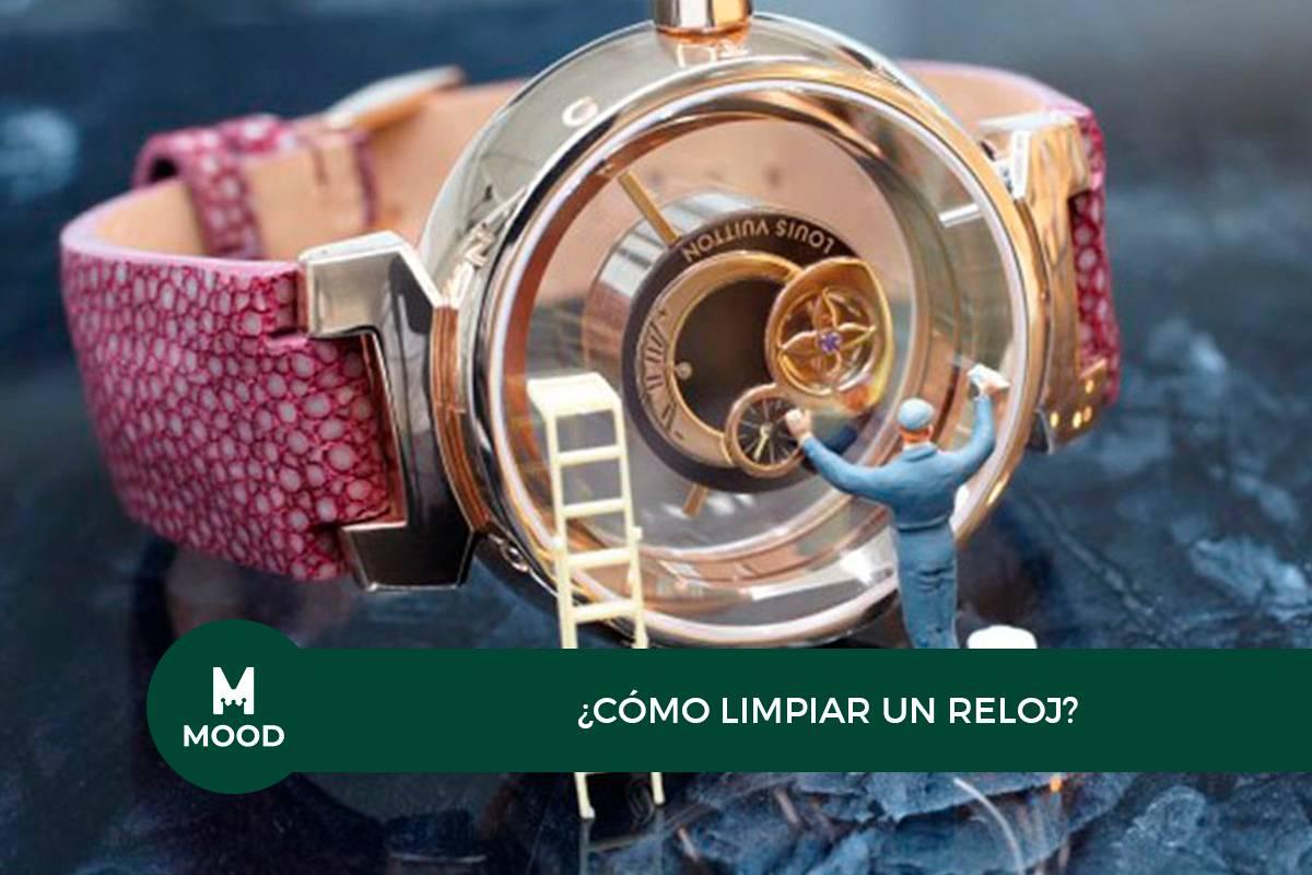como limpiar un reloj