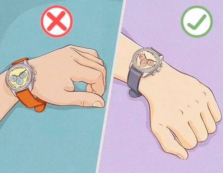 como usar un reloj