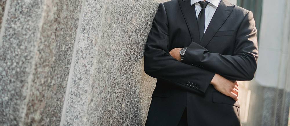 reloj para terno negro