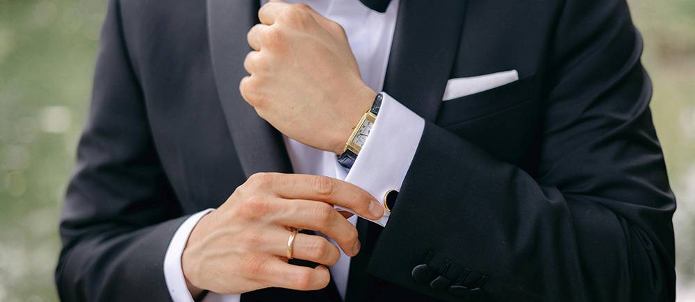 reloj para terno negro