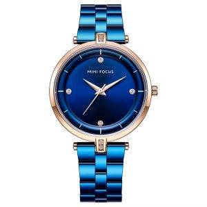 reloj azul para mujer